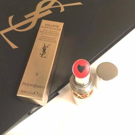 ヴォリュプテ プランプインカラー/YVES SAINT LAURENT BEAUTE/口紅を使ったクチコミ(1枚目)