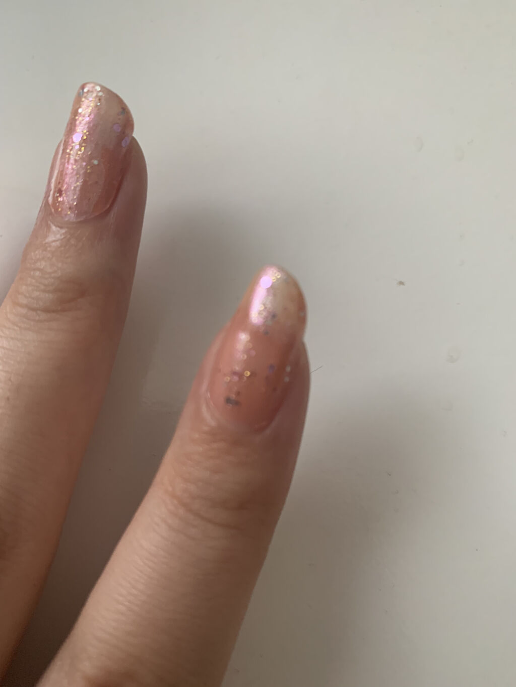 ネイルホリック Pinkish color PK814/ネイルホリック/マニキュアを使ったクチコミ（3枚目）