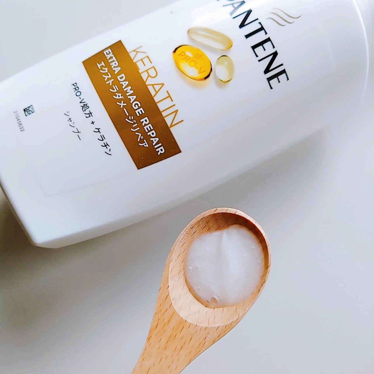 エクストラダメージリペア シャンプー/コンディショナー シャンプー400ml/パンテーン/市販シャンプーを使ったクチコミ（2枚目）