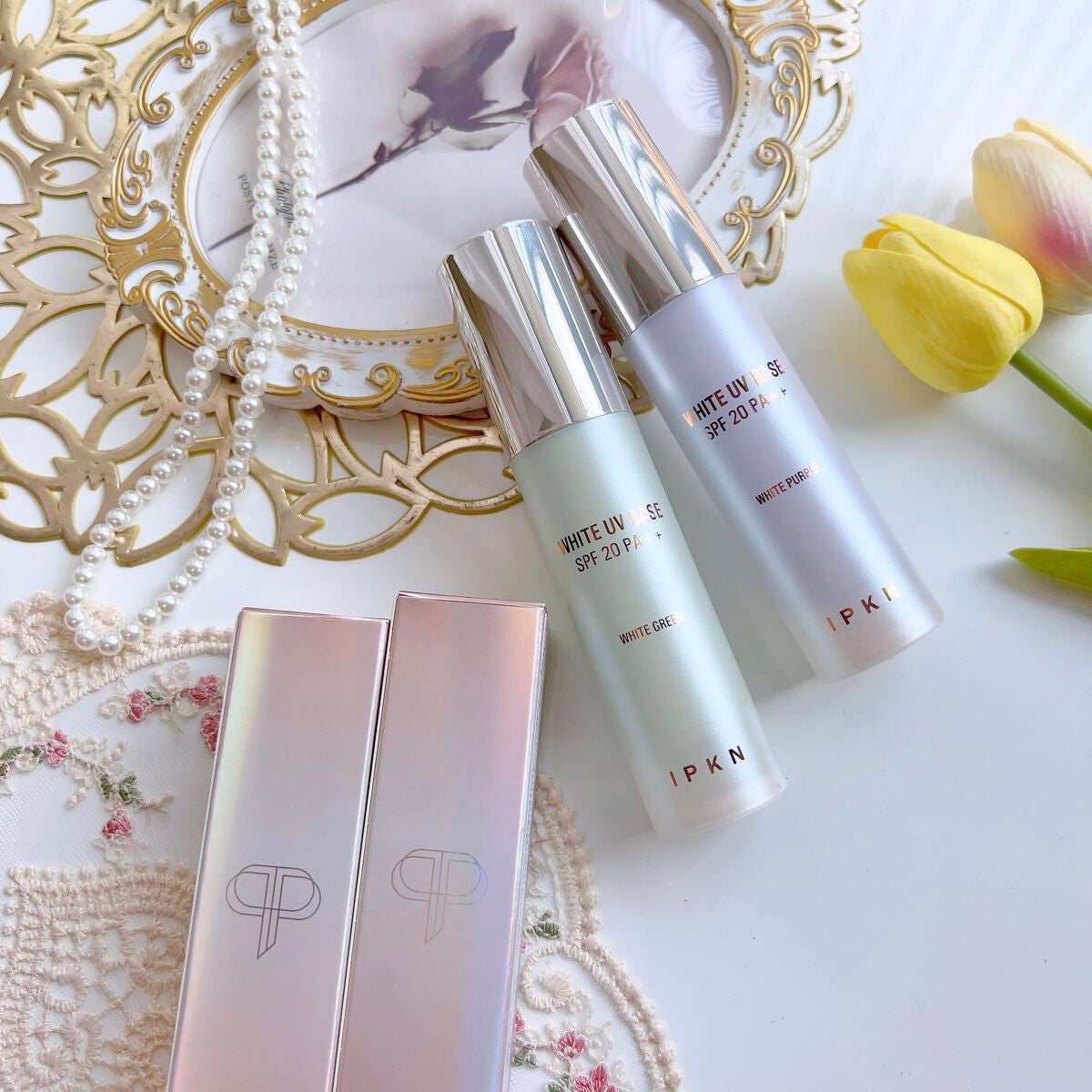 ホワイト ユーブイベース/IPKN/化粧下地を使ったクチコミ(1枚目)