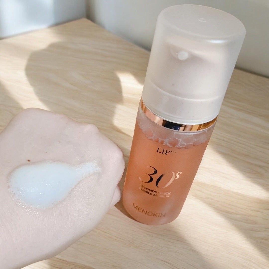 30秒クイックバブルマスク95ml リフト/MENOKIN/シートマスク・パックを使ったクチコミ(5枚目)