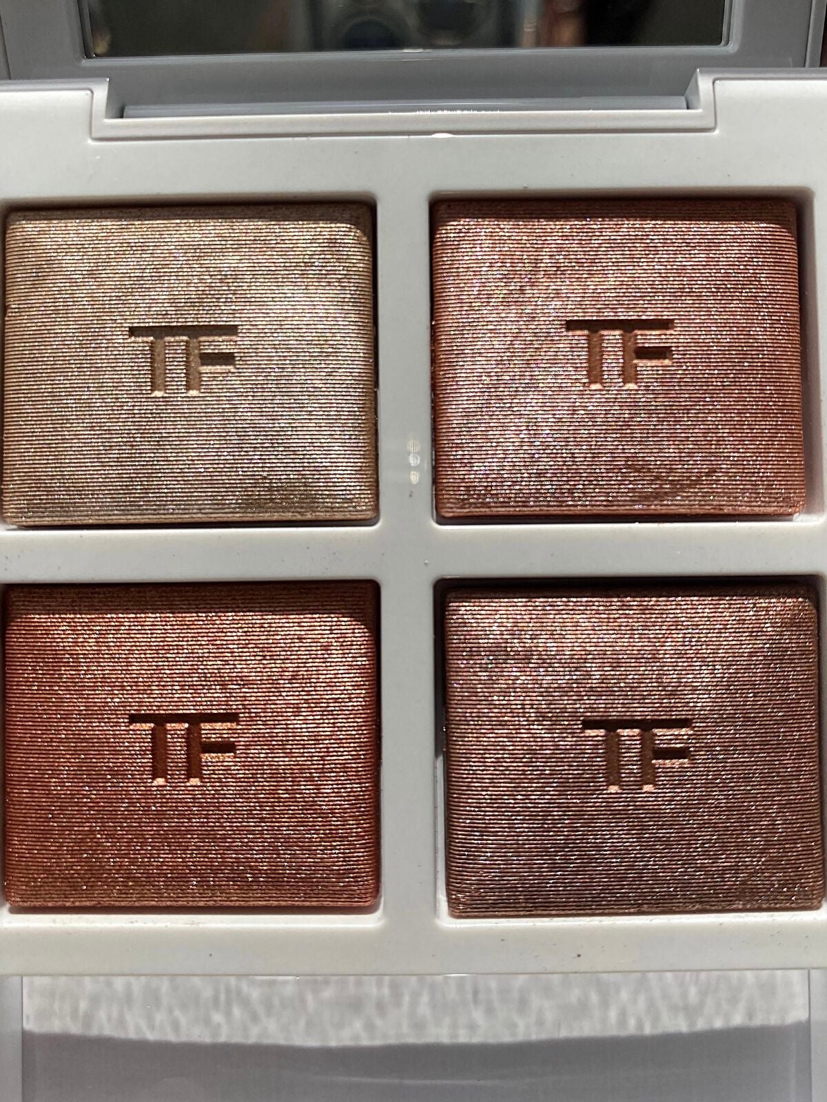 ソレイユ アイ カラー クォード/TOM FORD BEAUTY/アイシャドウパレットを使ったクチコミ(3枚目)