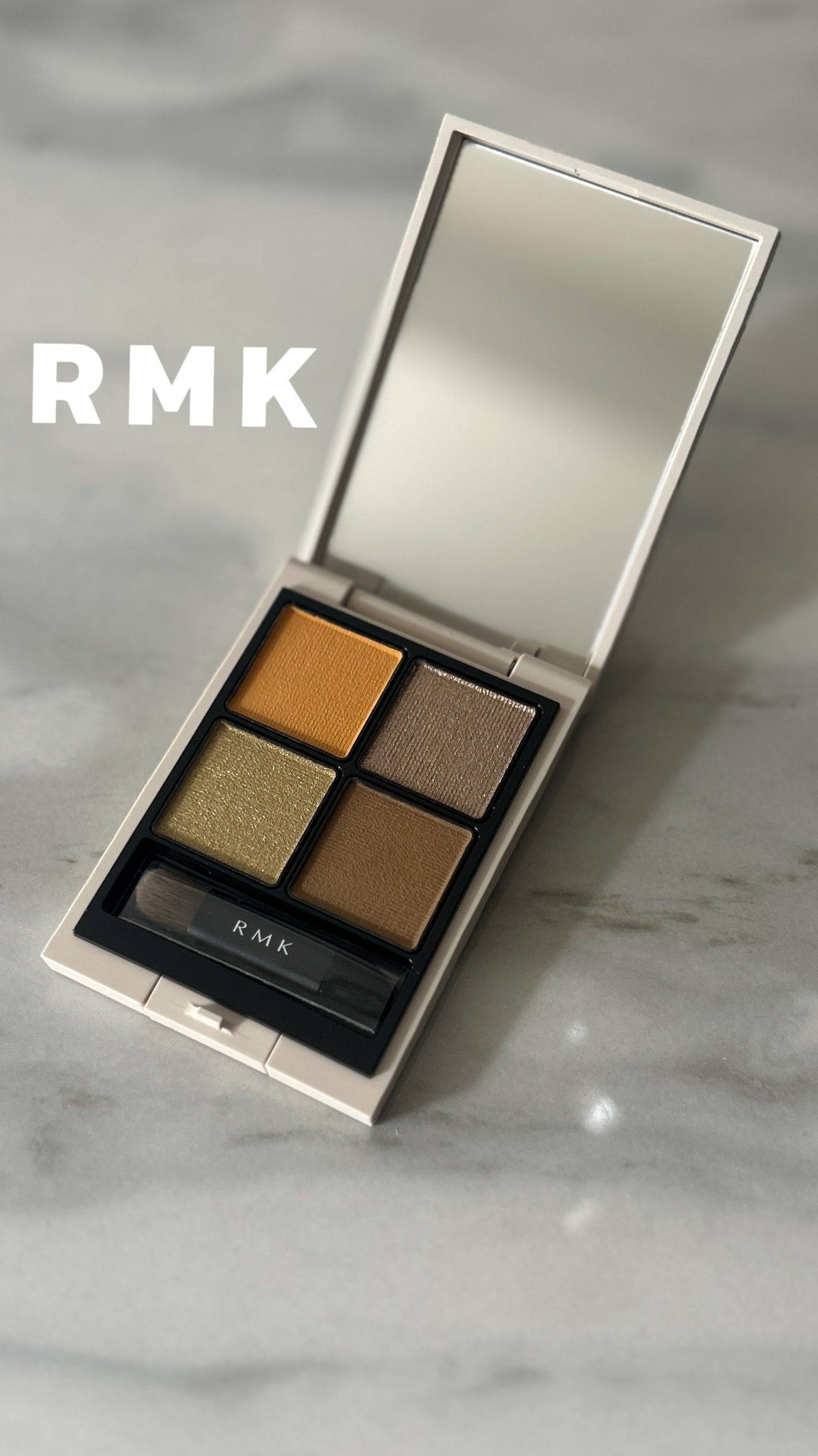 RMK シンクロマティック アイシャドウパレット/RMK/アイシャドウパレットを使ったクチコミ(1枚目)