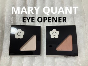 3月　購入品


MARY QUANT　アイオープナー
　　　　　　　　049M   064P
　1,320円×2


グリーンの淡いアイカラーを求めて
MARY QUANTに行きました。

だけど思っ