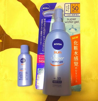 ニベアサン プロテクトウォータージェル SPF50/ニベア/化粧下地を使ったクチコミ（1枚目）