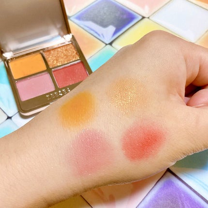 アニマルアイシャドウ(4シェード)/ZEESEA/アイシャドウパレットを使ったクチコミ(3枚目)