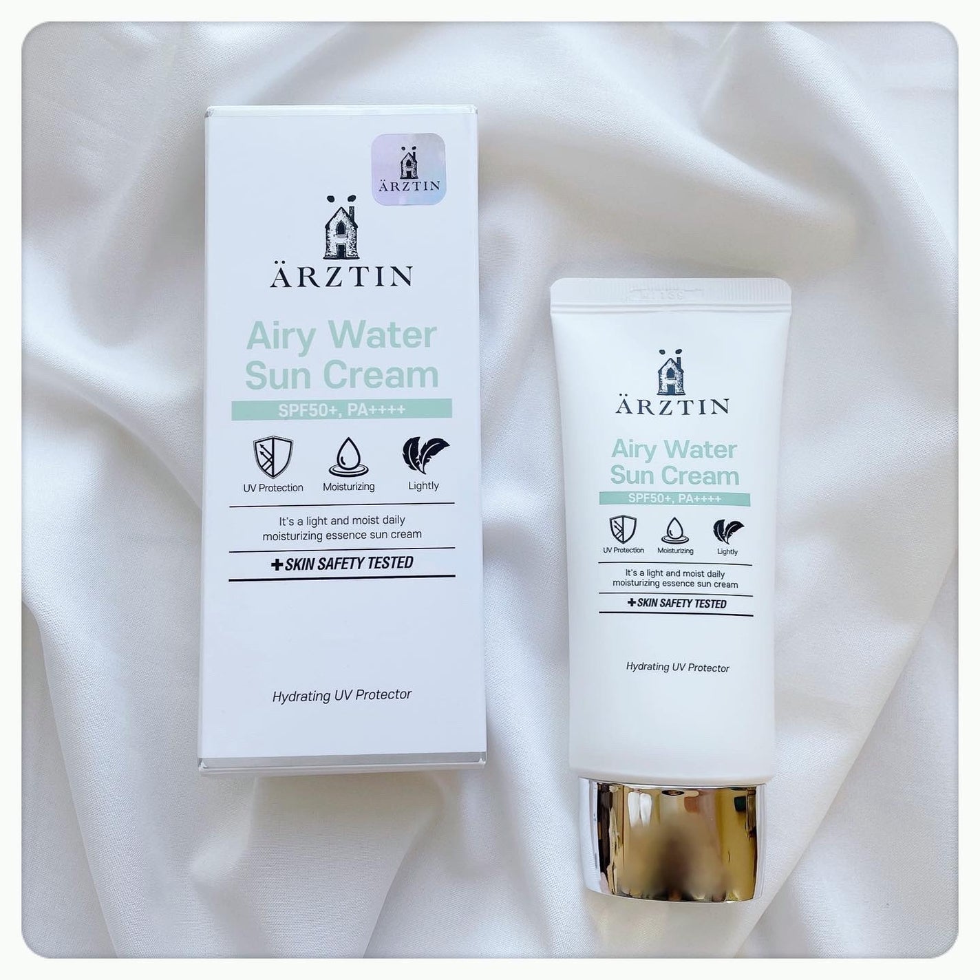 エアリーウォーターサンクリーム/エルツティン/日焼け止めクリームを使ったクチコミ(1枚目)