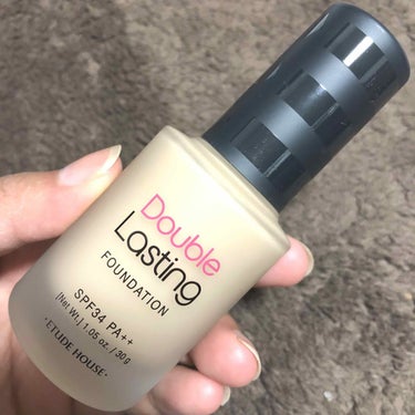 エチュードハウス Double Lasting Foundation
(ダブルラスティングファンデーション) 【サンド】30g     SPF34 PA＋＋

❁﻿特徴❁﻿
・ナチュラルなベージュ
・1