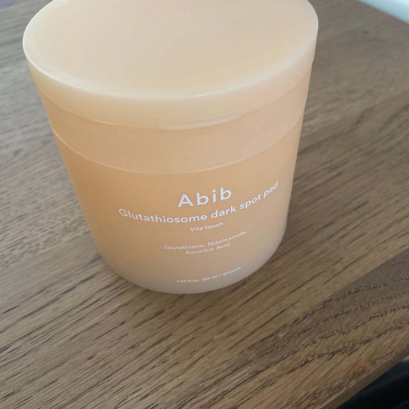 グルタチオンソームダークスポットパッドビタタッチ/Abib /トナーパッドを使ったクチコミ(1枚目)