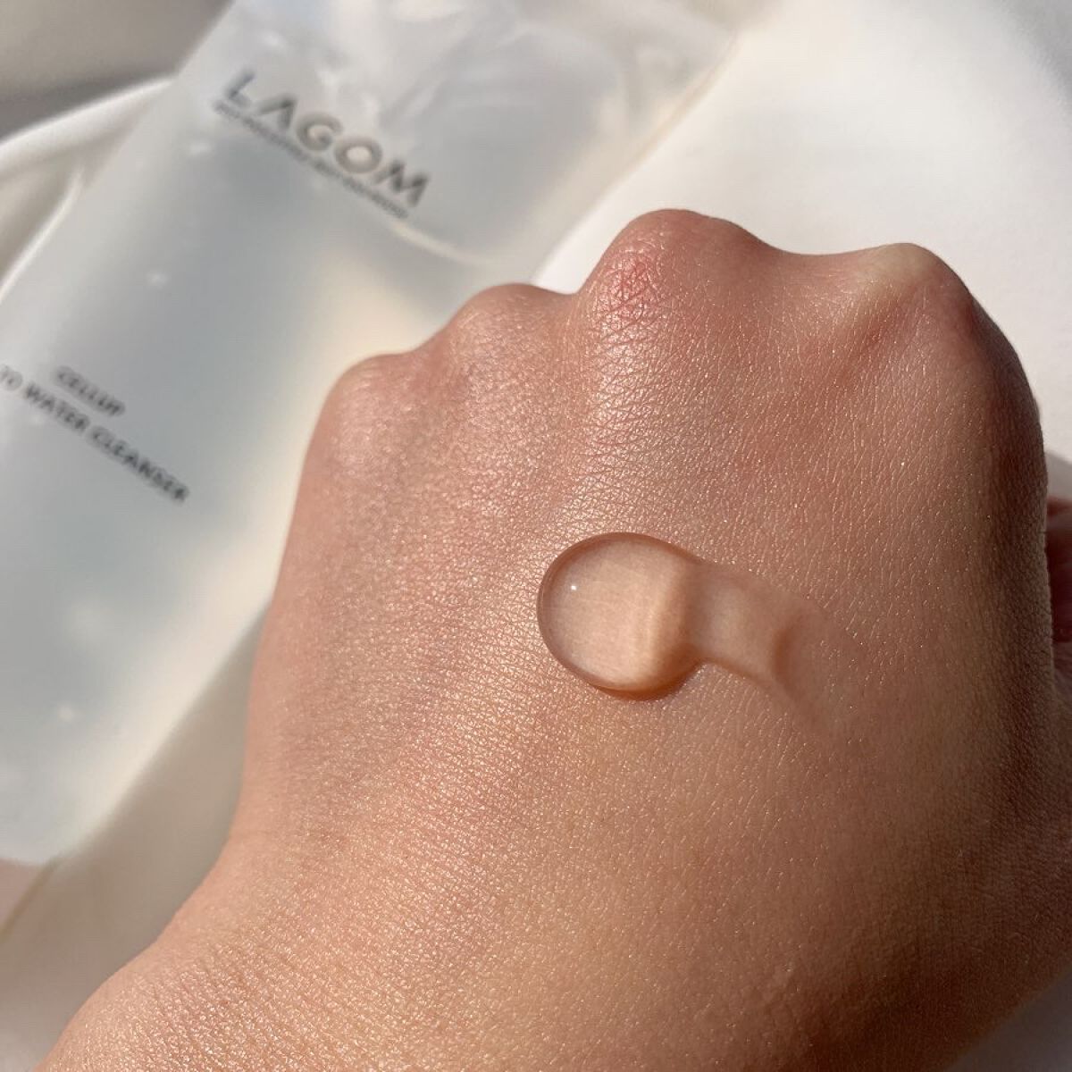 ジェルトゥウォーター クレンザー (MI)/LAGOM /その他洗顔料を使ったクチコミ（2枚目）