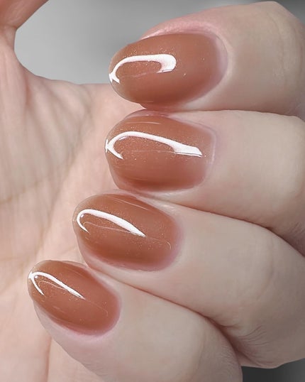 ᴘᴏʏᴏɴ on LIPS 「ネイルエスcheekchocolate2度塗り💅#セルフネイル..」(6枚目)