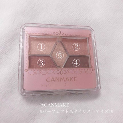 【旧品】パーフェクトスタイリストアイズ No.19 アーバンコッパー/キャンメイク/アイシャドウパレットを使ったクチコミ(2枚目)