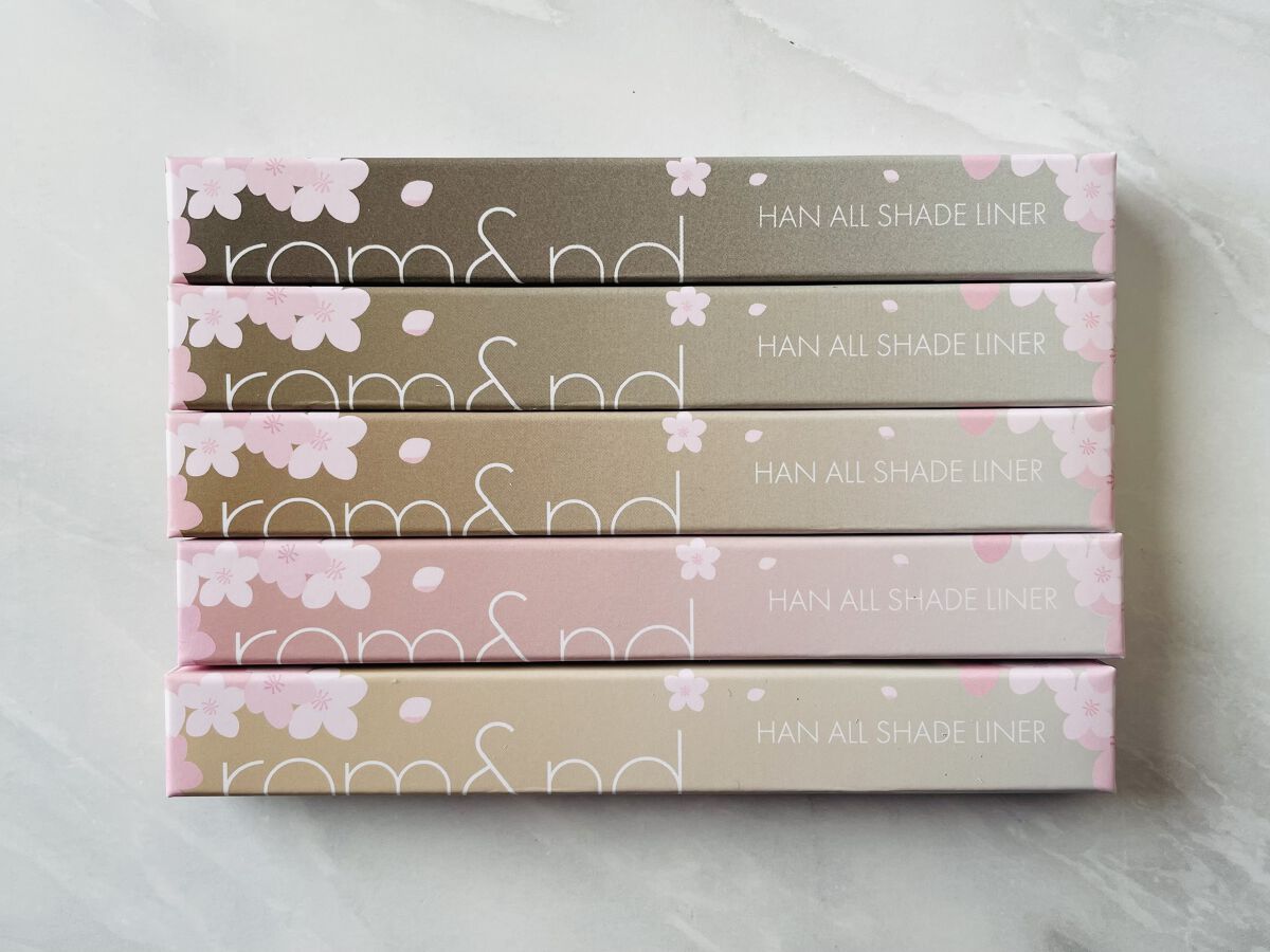 ハンオールシェードライナー 06 フェイドアッシュ/rom&nd/ペンシルアイライナーを使ったクチコミ（3枚目）