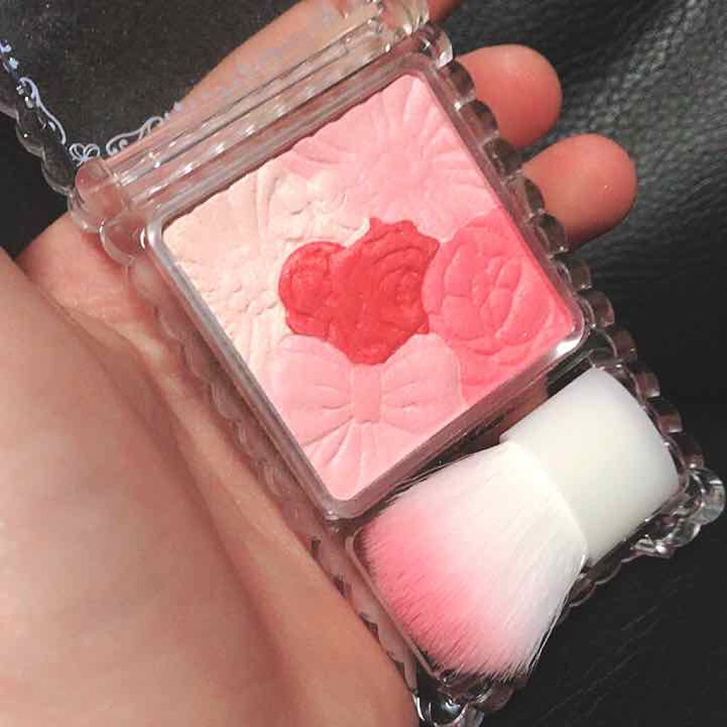 グロウフルールチークス/キャンメイク/パウダーチークを使ったクチコミ（2枚目）