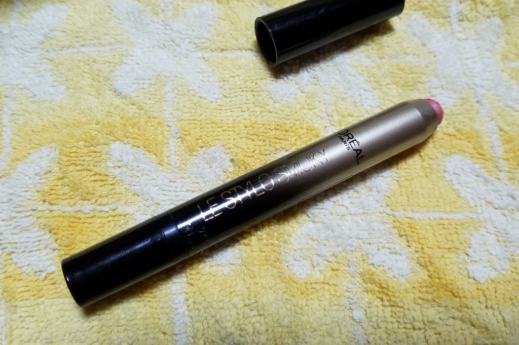 カラーリッシュルスティロスモーキー/ロレアル パリ/スティックアイシャドウを使ったクチコミ（1枚目）