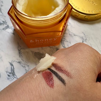 &honey クレンジングバーム モイスト/&honey/クレンジングバームを使ったクチコミ(3枚目)