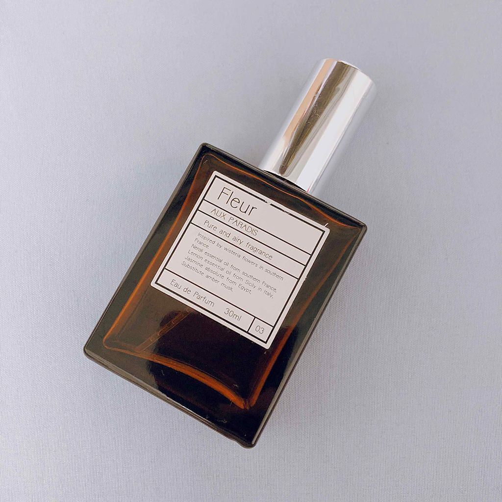 オードパルファム #03 Fleur〔フルール〕/AUX PARADIS/香水(レディース)を使ったクチコミ(1枚目)