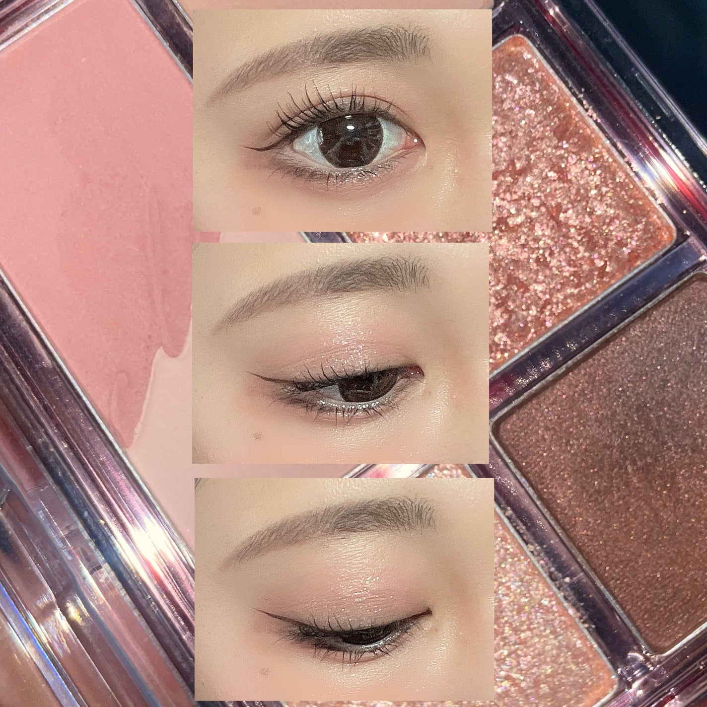 プロ アイパレット ミニ/CLIO/アイシャドウパレットを使ったクチコミ(3枚目)