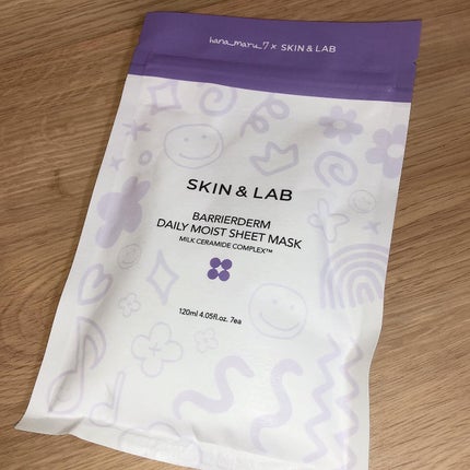 バリアダームデイリーモイストシートマスク/SKIN&LAB/シートマスク・パックを使ったクチコミ(1枚目)