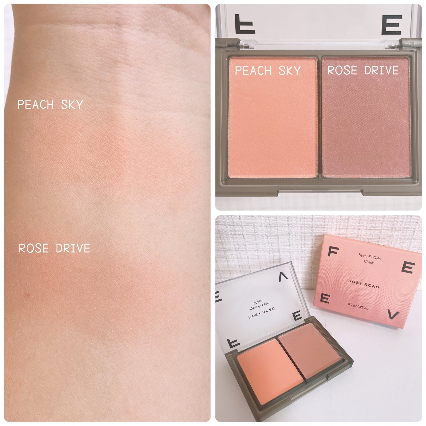 ハイパーフィットカラーチーク/FEEV/ジェル・クリームチークを使ったクチコミ(2枚目)