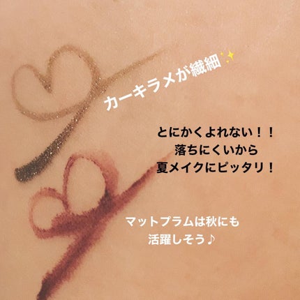 アクアレジスト カラーインク 04 マットプラム/MAKE UP FOR EVER/リキッドアイライナーの画像