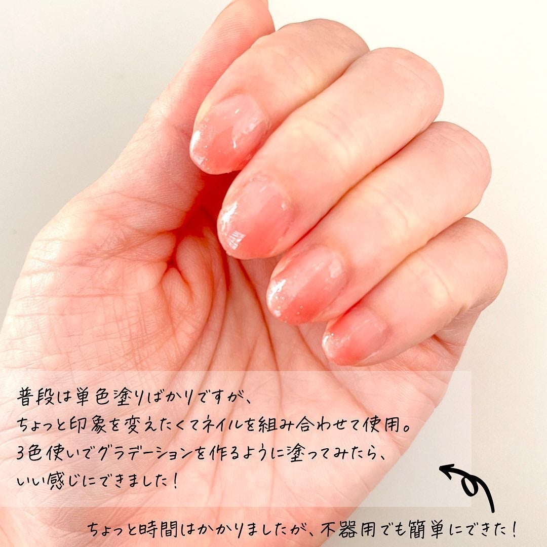 カラフルネイルズ/キャンメイク/マニキュアを使ったクチコミ(2枚目)