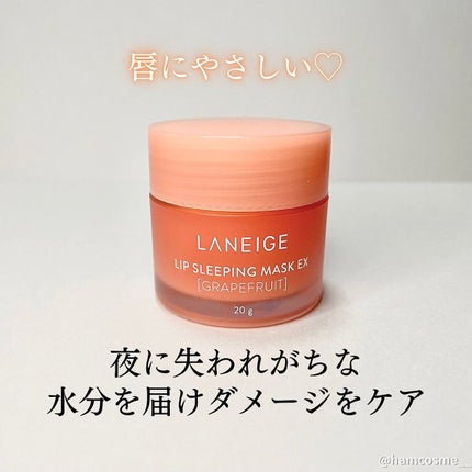 リップスリーピングマスク/LANEIGE/リップバームを使ったクチコミ(5枚目)