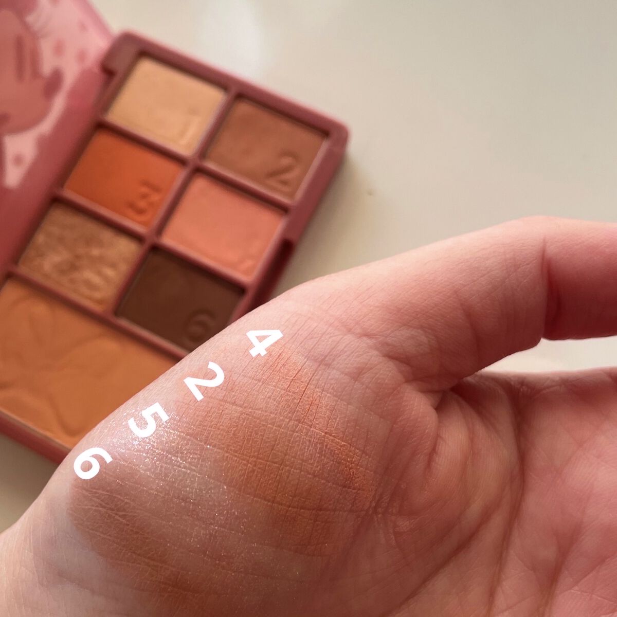 カラーパターンパレット/i’m meme/マルチパレットを使ったクチコミ（3枚目）