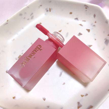 クリームドゥローズティント/dasique/リップティントを使ったクチコミ(3枚目)