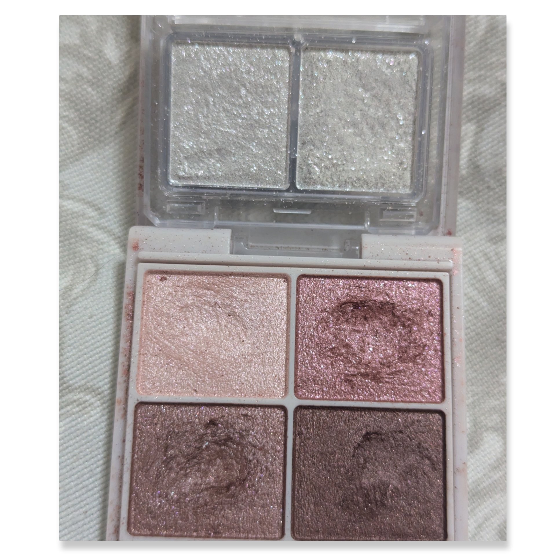 ジュエリーシャドウベール/キャンメイク/アイシャドウパレットを使ったクチコミ（3枚目）