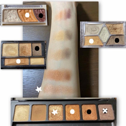 ブラウンシェードアイズN/KATE/アイシャドウパレットを使ったクチコミ(2枚目)