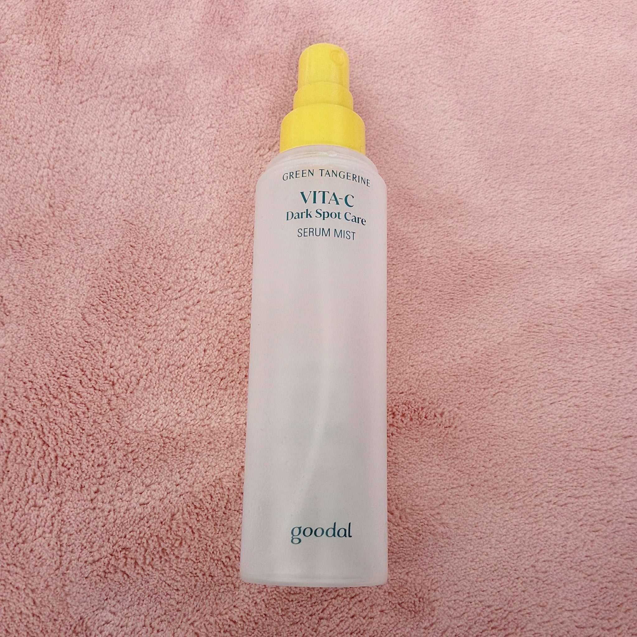 グリーンタンジェリンビタC セラムミスト/goodal/ミスト状化粧水を使ったクチコミ（1枚目）