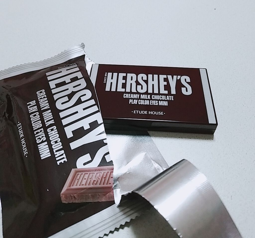 ハーシー プレイカラーアイズミニ/ETUDE/アイシャドウパレットを使ったクチコミ(2枚目)