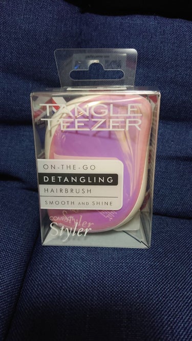 コンパクトスタイラー/TANGLE TEEZER/ヘアブラシを使ったクチコミ（2枚目）