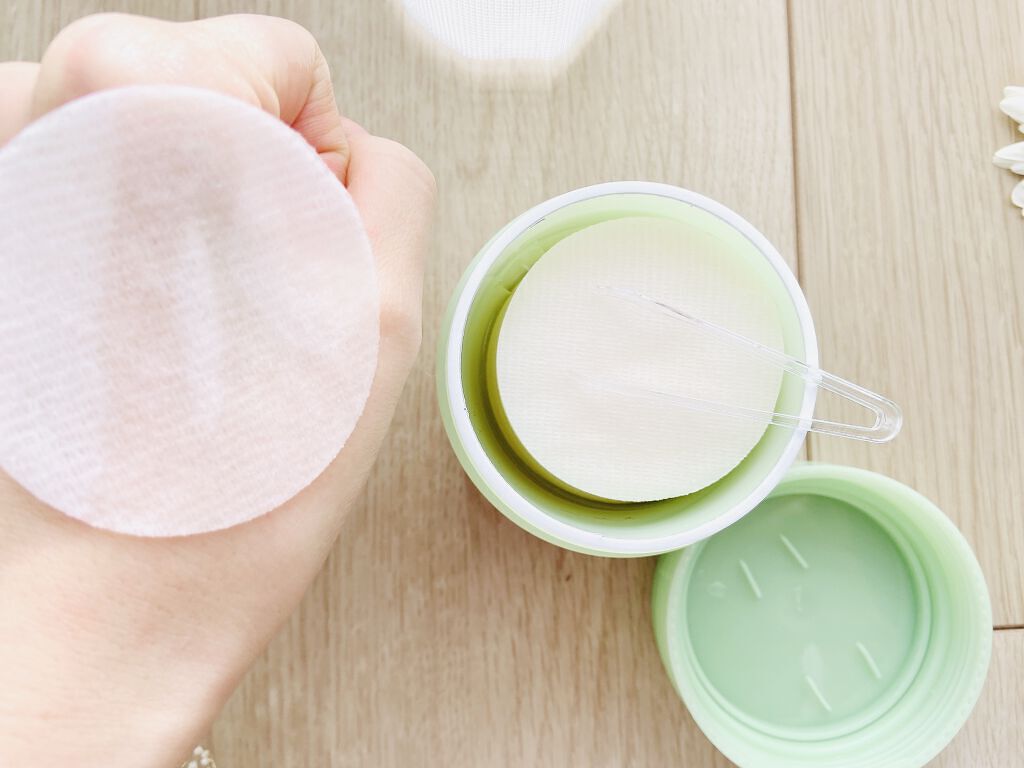 ドクダミカーミングタッチスポットパッド/Abib /トナーパッドを使ったクチコミ（3枚目）