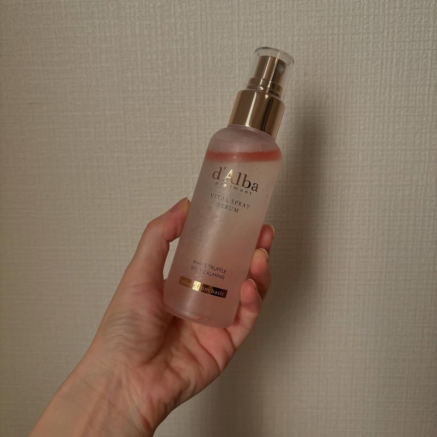 ダルバ ホワイトトリュフバイタルスプレーセラム/ダルバ/ミスト状化粧水を使ったクチコミ(2枚目)