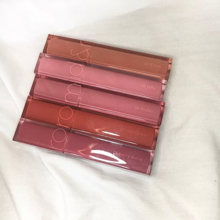 グラスティングウォーターティント/rom&nd/リップティントを使ったクチコミ(2枚目)