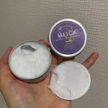 MEICA ハンドクリーム＆マルチクリームのクチコミ「💜MEICA
ハンドクリーム＆マルチクリーム  40ｇ

↪️#あこちゃんからのプレゼント🎁⋆.....」（2枚目）