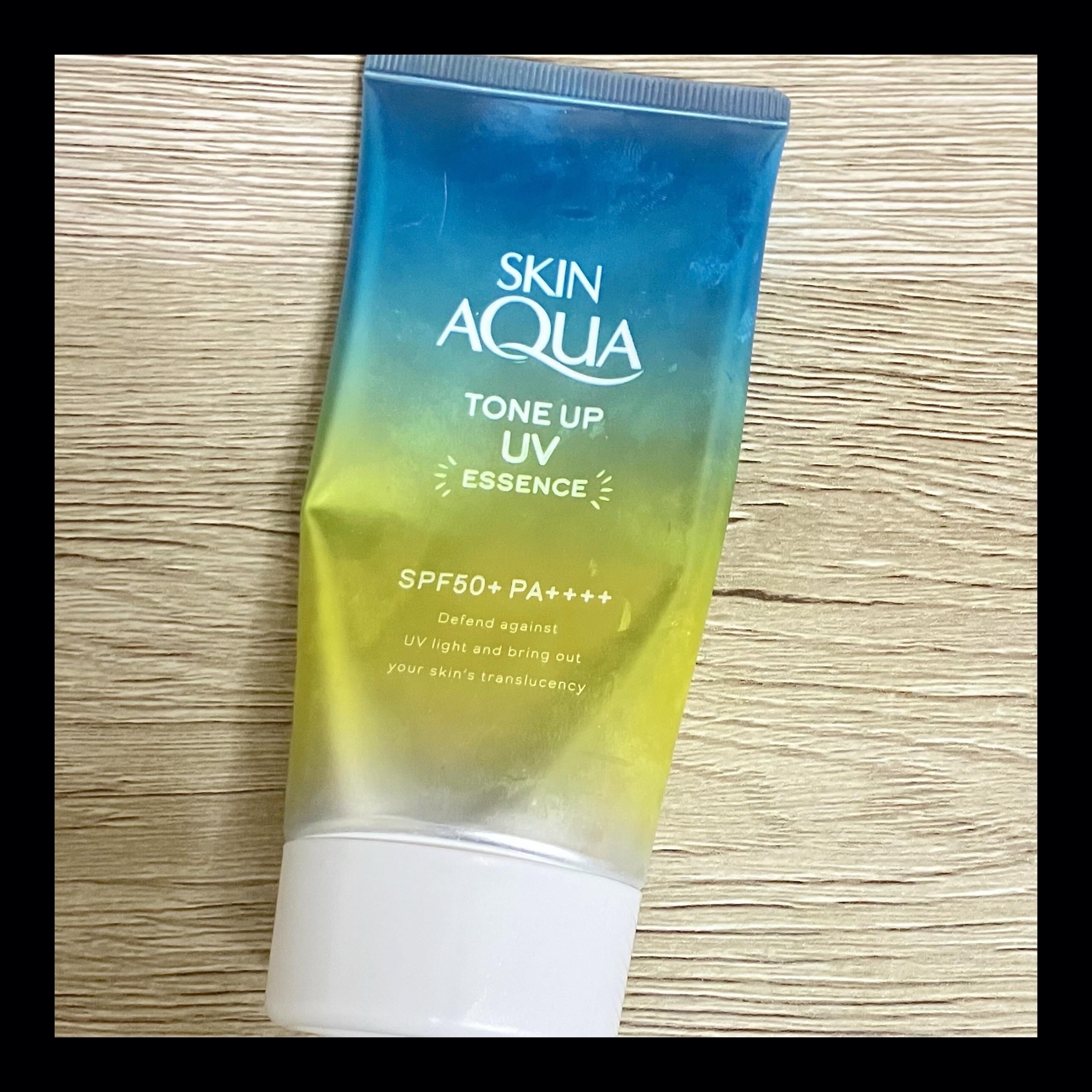 スキンアクア トーンアップUVエッセンス/スキンアクア/日焼け止めクリームを使ったクチコミ（1枚目）