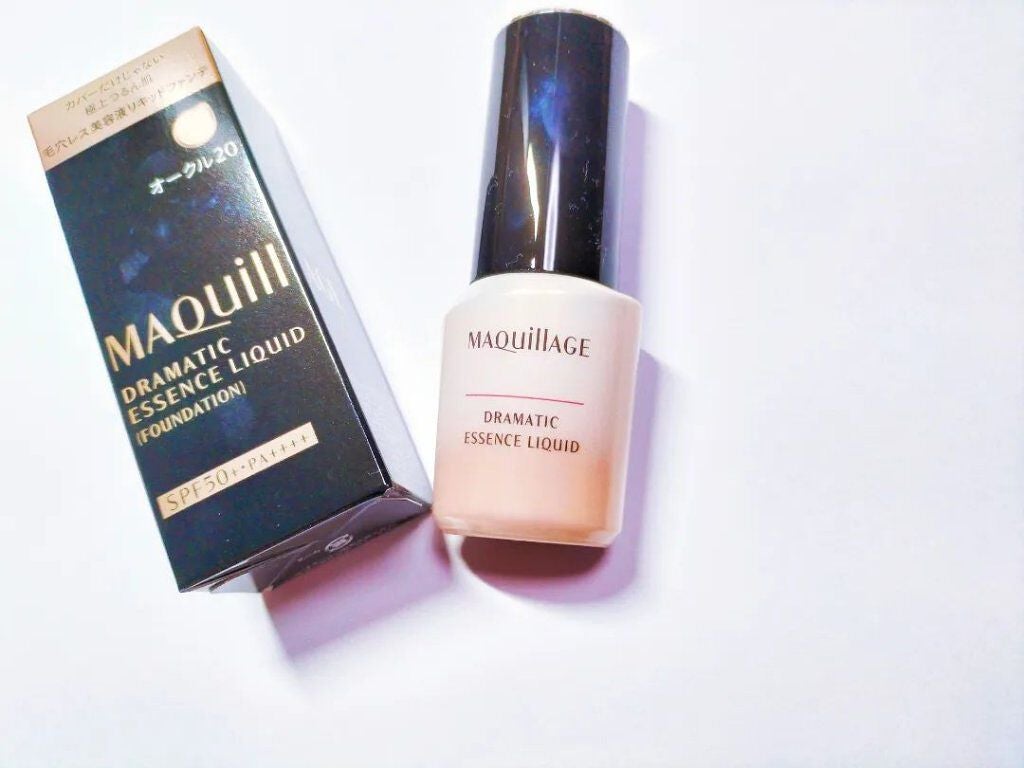 ドラマティックエッセンスリキッド/マキアージュ/リキッドファンデーションを使ったクチコミ(1枚目)