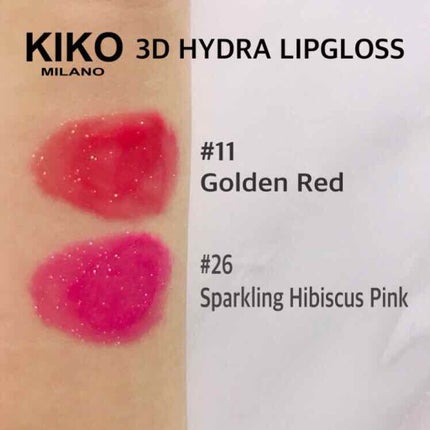 3D hydra lipgloss/KIKO/リップグロスを使ったクチコミ(2枚目)
