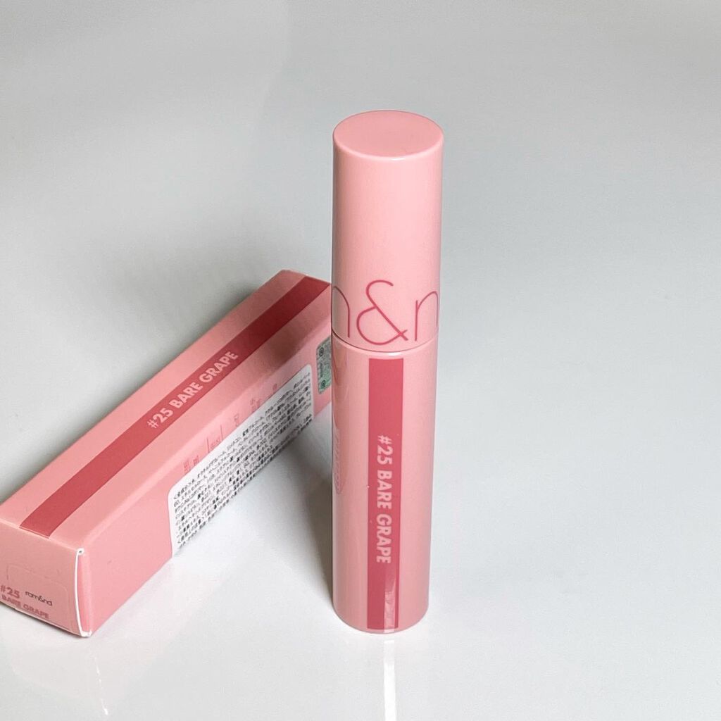 ジューシーラスティングティント/rom&nd/リップティントを使ったクチコミ（3枚目）