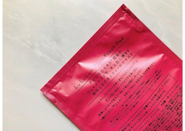 ルルルン ルルルンプラス フレッシュレッドのクチコミ「| LuLuLun Plus |

Fresh Red

アセロラエキスは
ビタミンとミネラ.....」（2枚目）