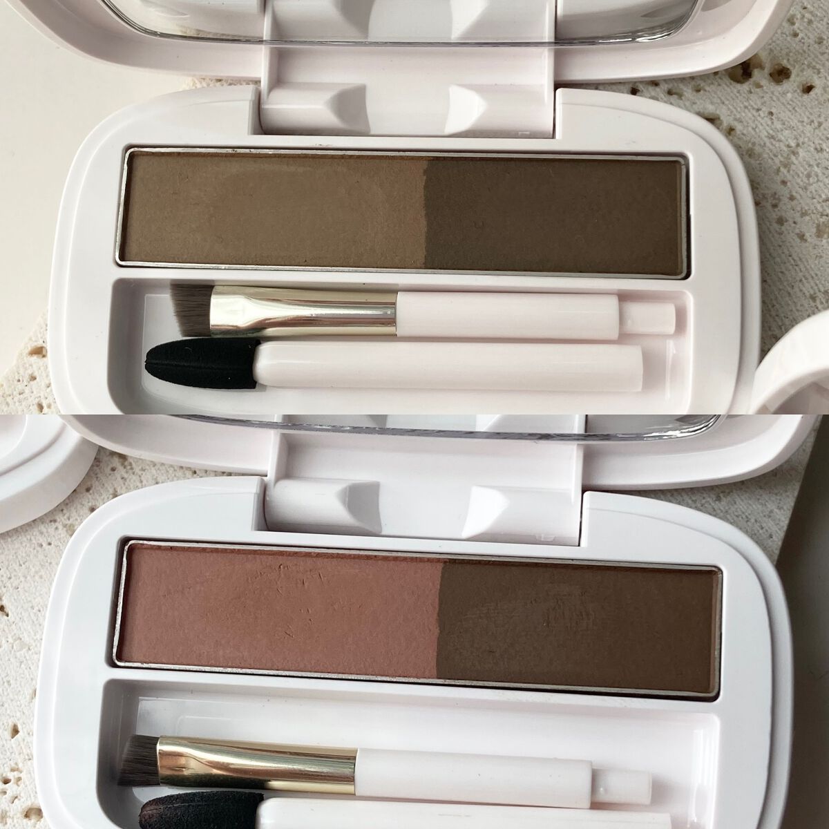 パウダーアイブロウ/media luxe/パウダーアイブロウを使ったクチコミ（2枚目）