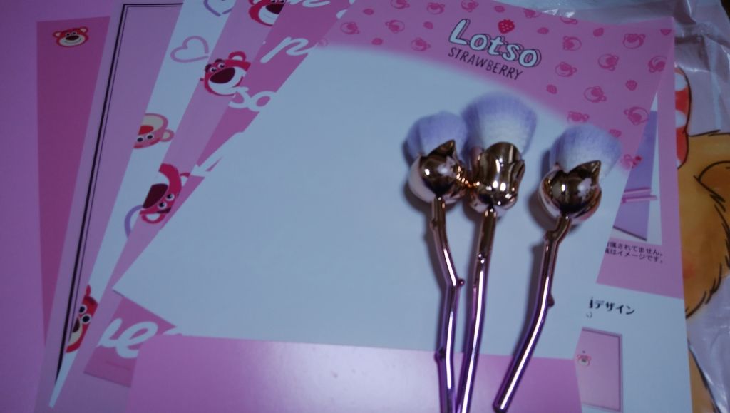 メイクブラシ ラプンツェル Botanical Spring/ディズニーストア/メイクブラシを使ったクチコミ(2枚目)