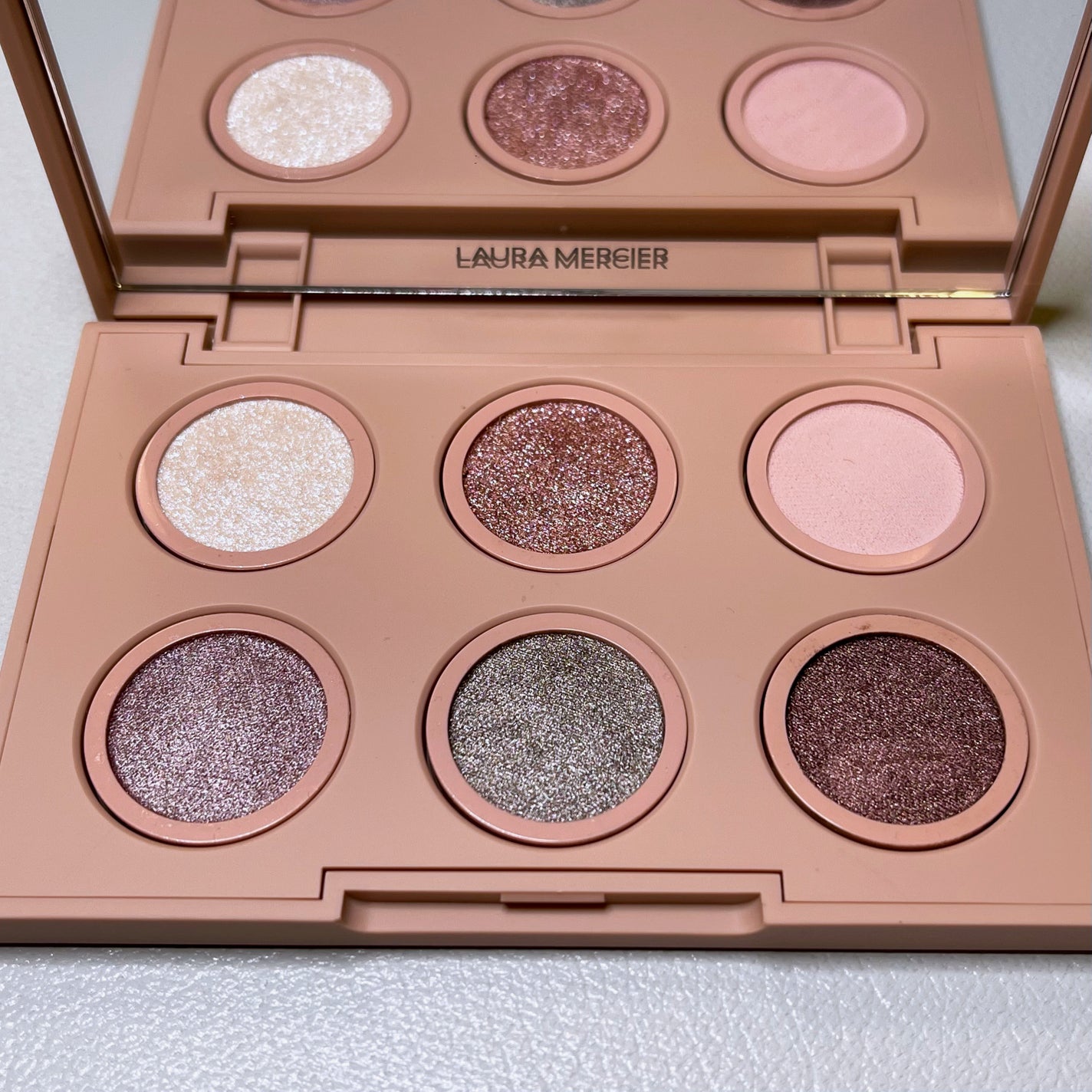 プリマ バレリーナ ミニ アイシャドウ パレット/ローラ メルシエ/アイシャドウパレットを使ったクチコミ(2枚目)