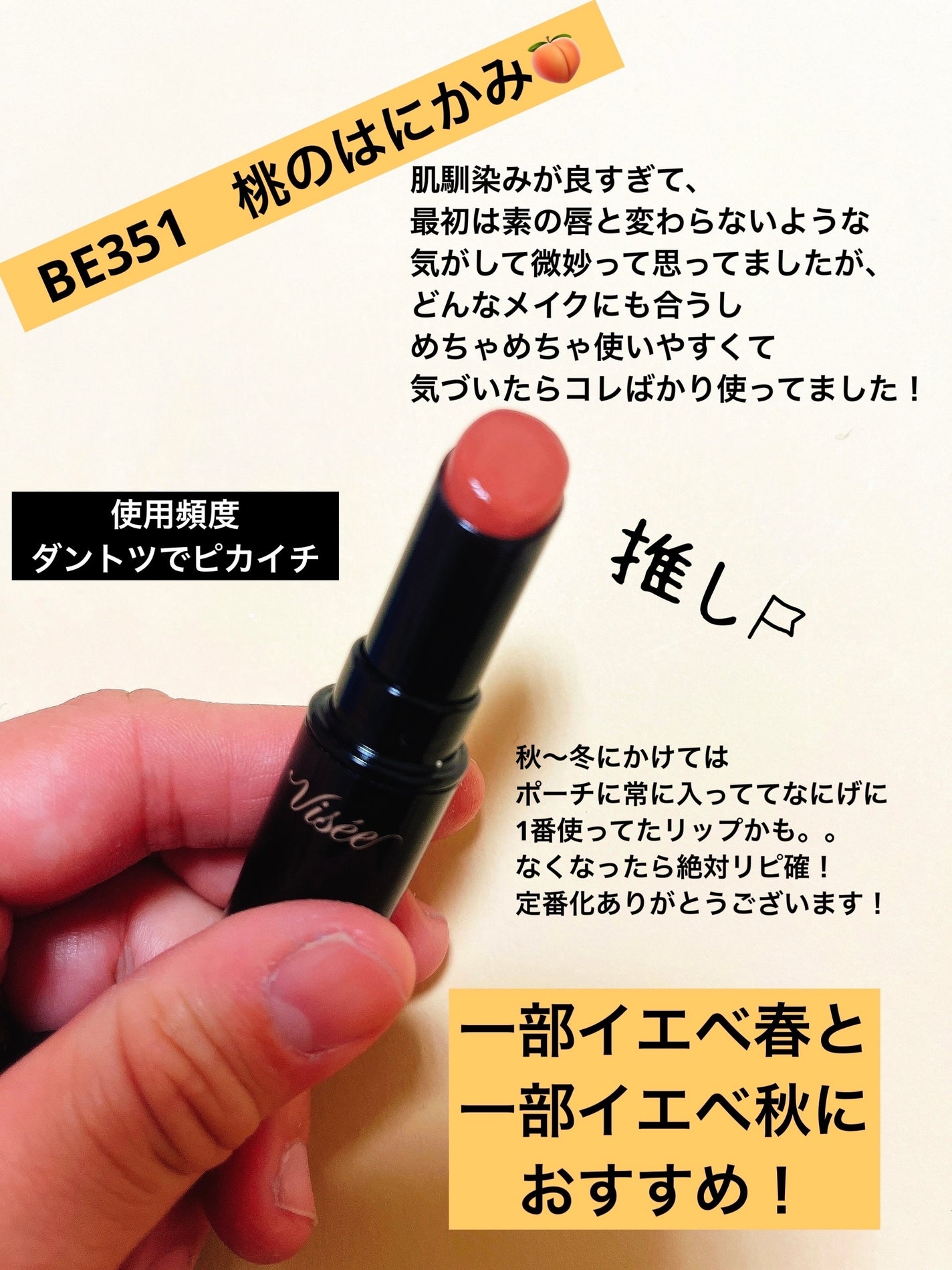 ネンマクフェイク ルージュ/Visée/口紅を使ったクチコミ(5枚目)