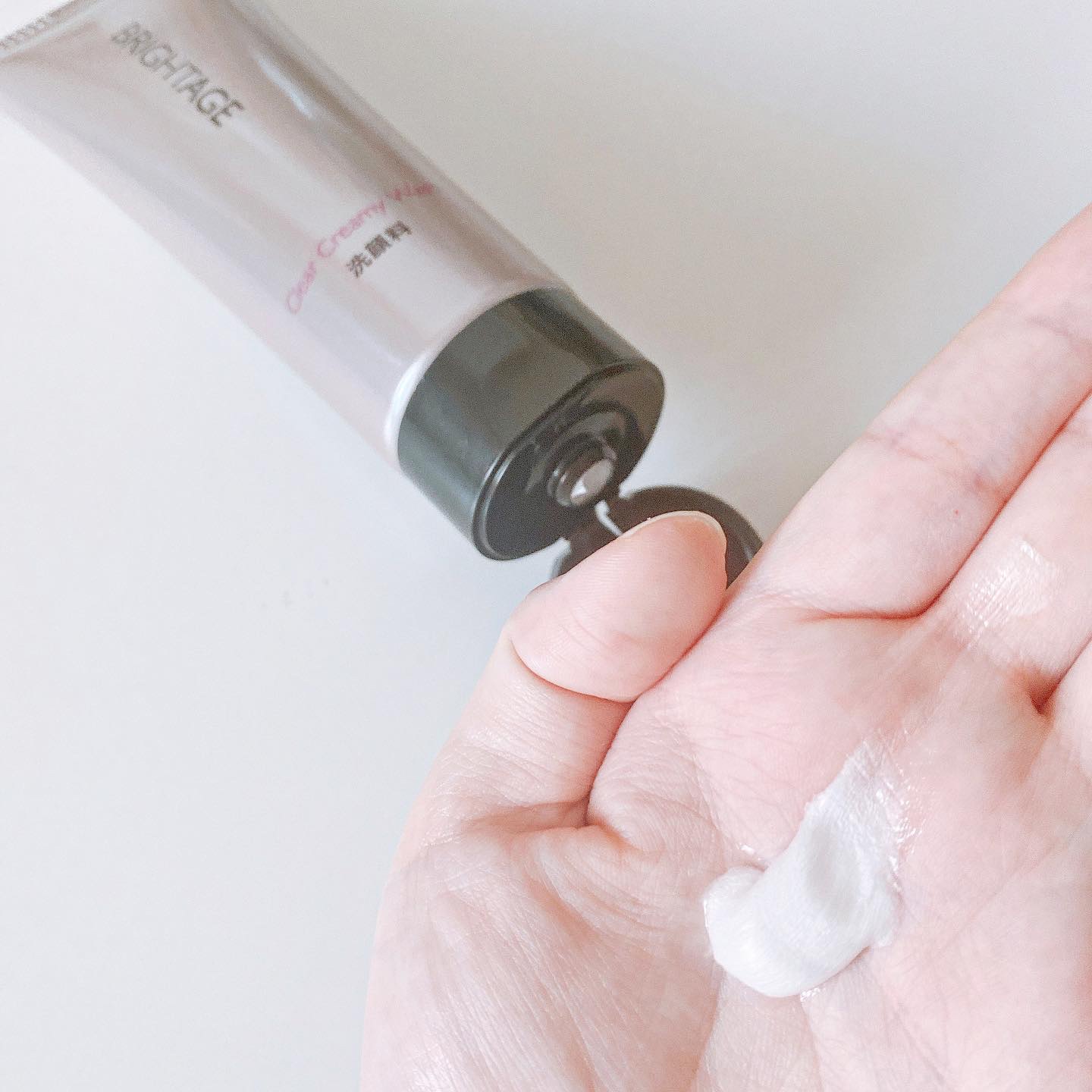 クリア クリーミーウォッシュ/BRIGHTAGE/洗顔フォームを使ったクチコミ（3枚目）