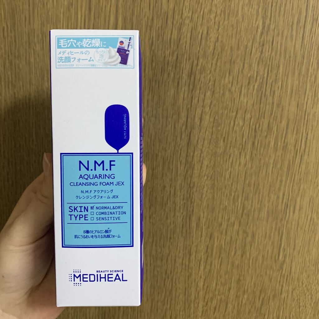 N.M.F アクアリング クレンジングフォーム JEX/MEDIHEAL/洗顔フォームを使ったクチコミ（1枚目）