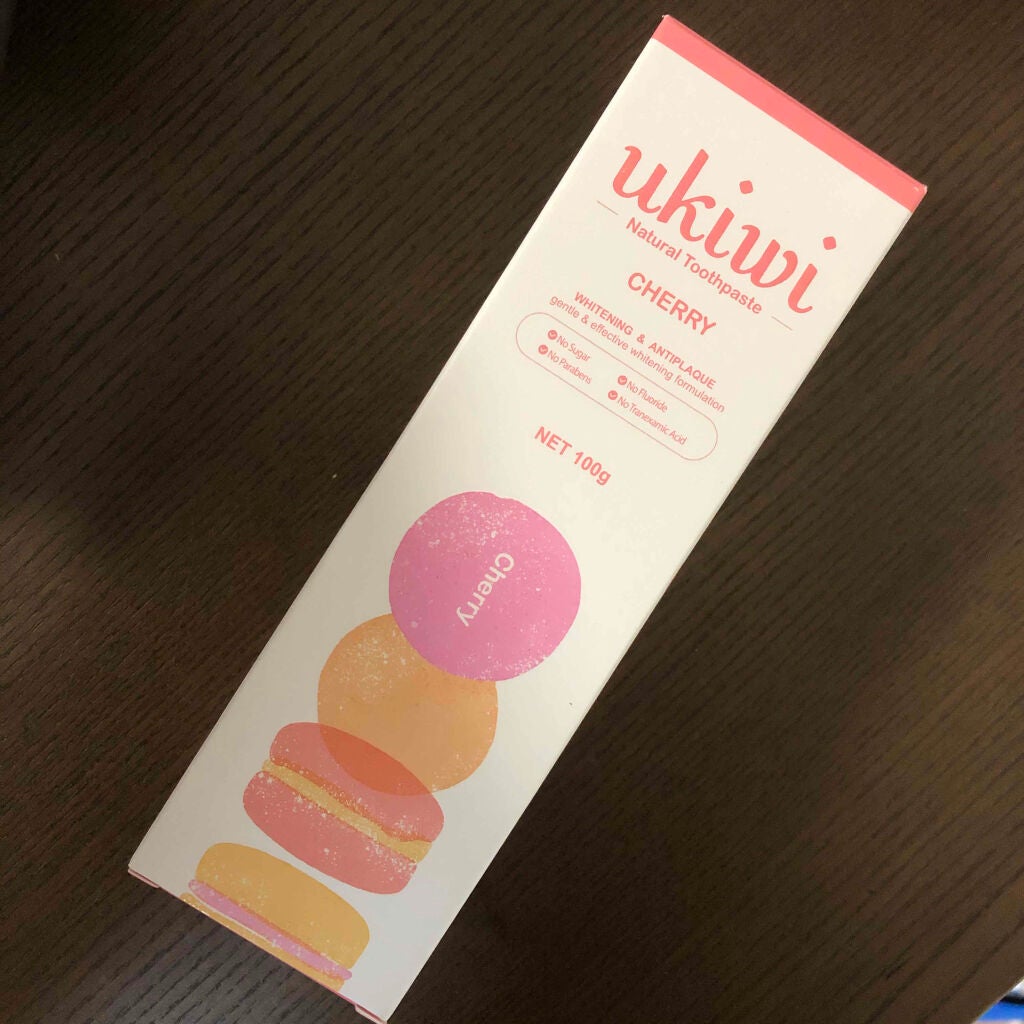ナチュラルマカロントゥースペースト/ukiwi/歯磨き粉を使ったクチコミ(1枚目)